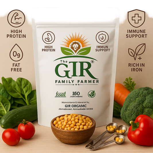 THE GIR FARMER Organic Chana Dal - Nutritional Benefits