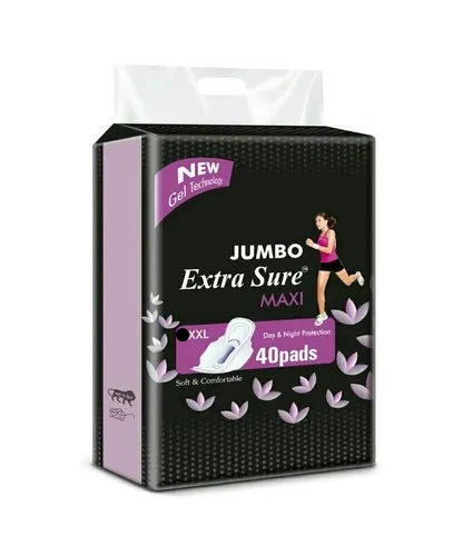 XXL sanitary pads pack 40 by THE GIR FARMER for all-day and all-night comfort and protection