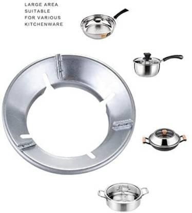 THE GIR FARMER kitchen gas stove flame protector with large area suitable for various kitchenware