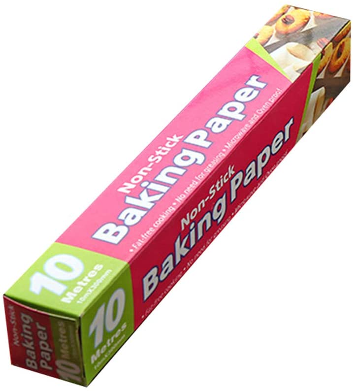 Your Brand non stick baking paper 10 metres roll box microwave oven safe baking paper for roasting and baking