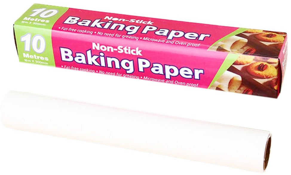 Your Brand non stick baking paper roll 10 metres microwave oven safe baking paper for baking and roasting