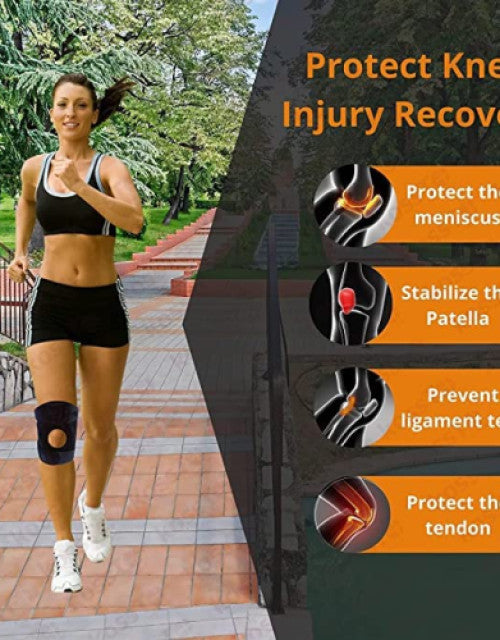 Dropdash knee braces for joint pain designed for injury recovery and support during running