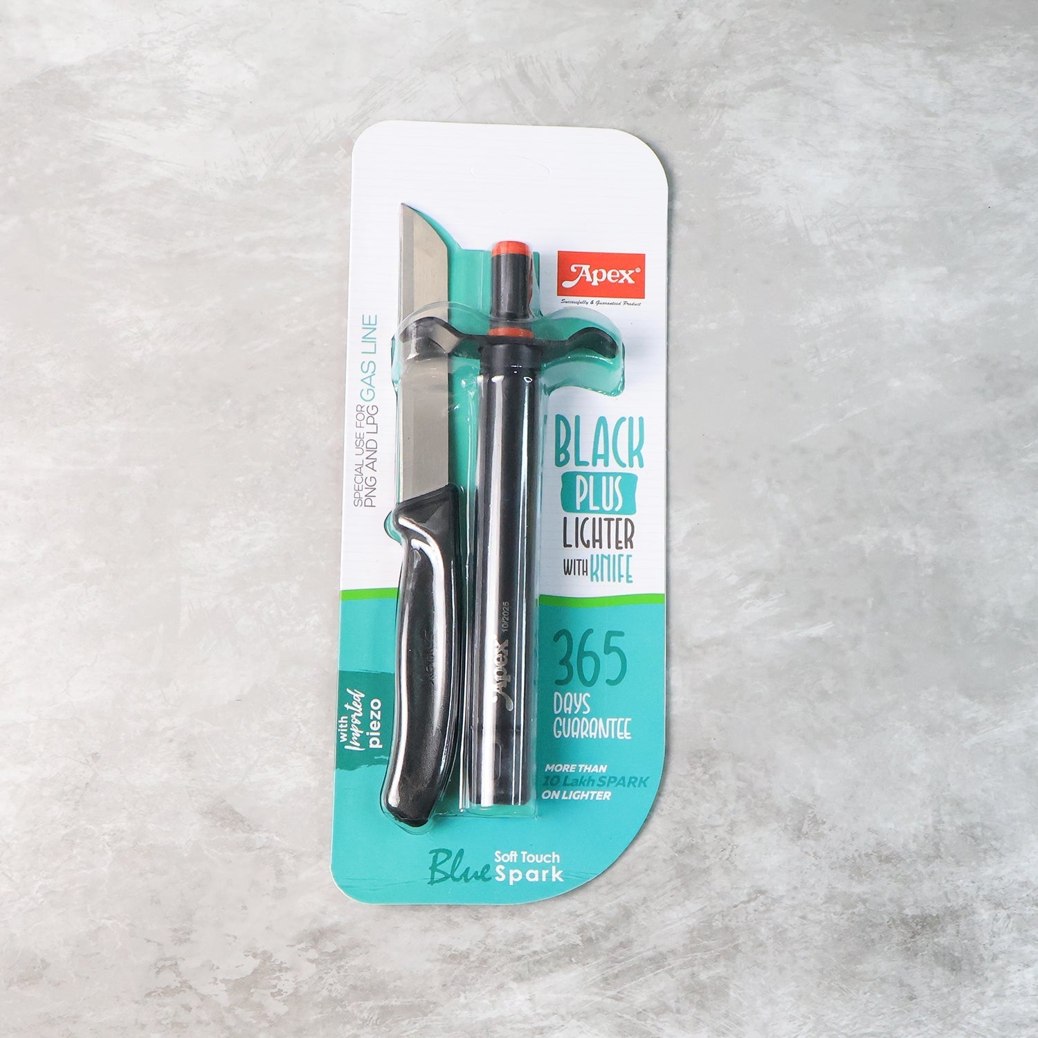 Premium Kitchen Knife with Gas Lighter Combo Set – 2 Your Brand