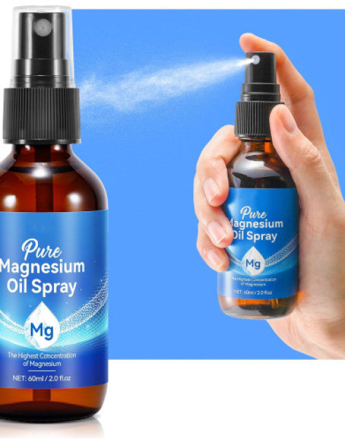 Dropdash Magnesium Oil Spray for Sleep in a 60ml bottle, promoting restful nights and relaxation.