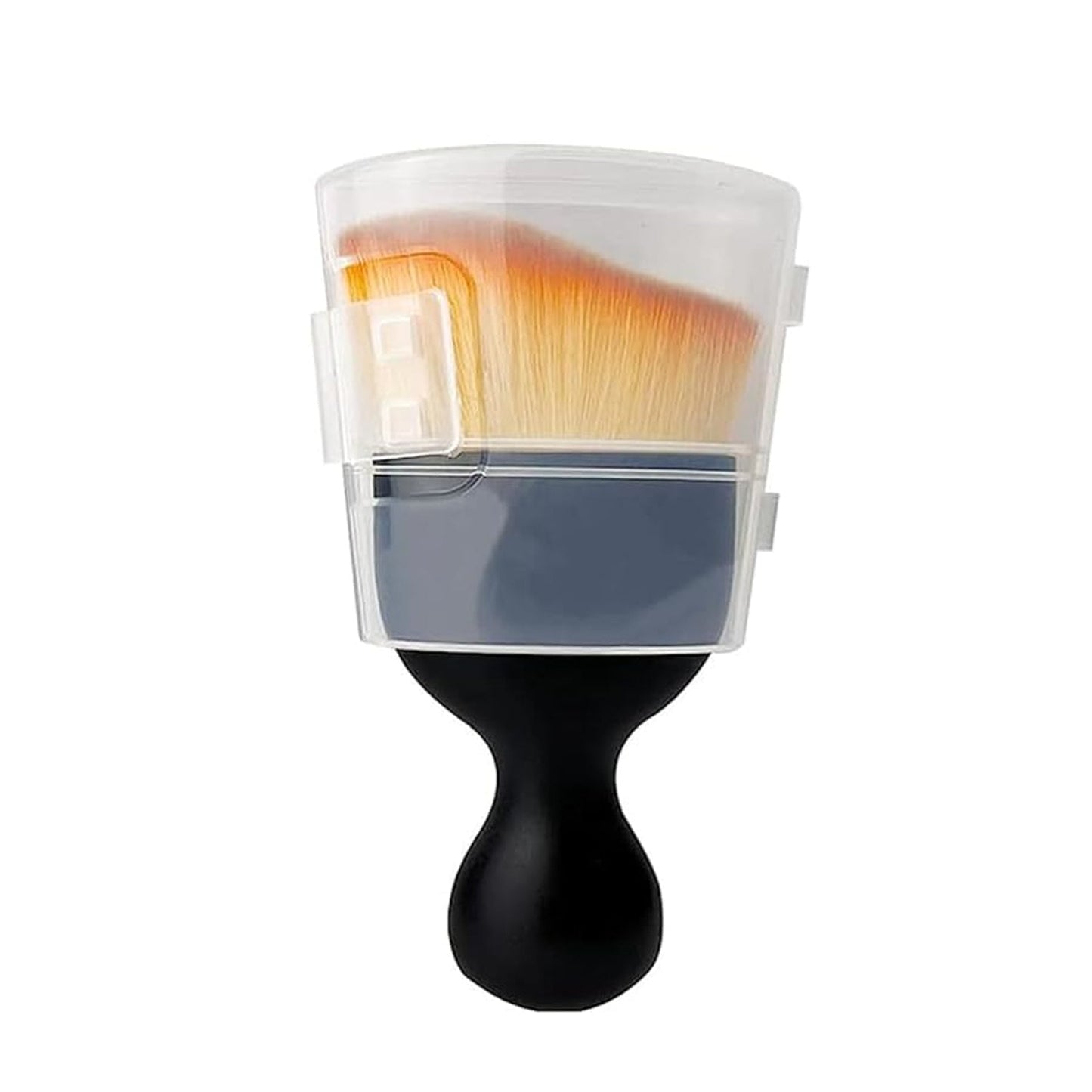 Mini car interior cleaning brush with soft bristles for effective dust removal in tight spaces