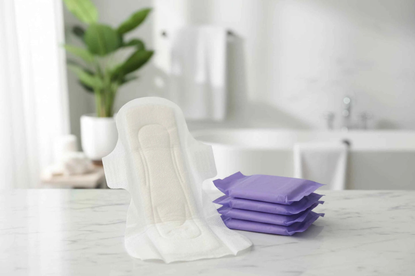Organic Sanitary Pads - Eco-Friendly & Soft 36 pcs