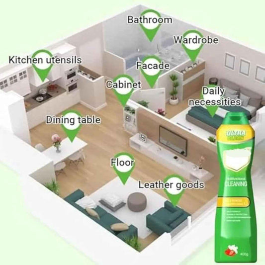 Green Apple Multi-Purpose Cleaner - Eco-Friendly Cleaning Milk