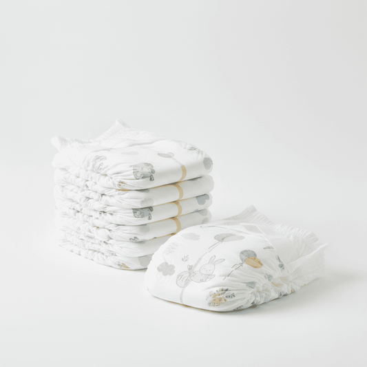 Baby Diapers Pack of 50 - Leak-Proof & Eco-Friendly by THE GIR FARMER