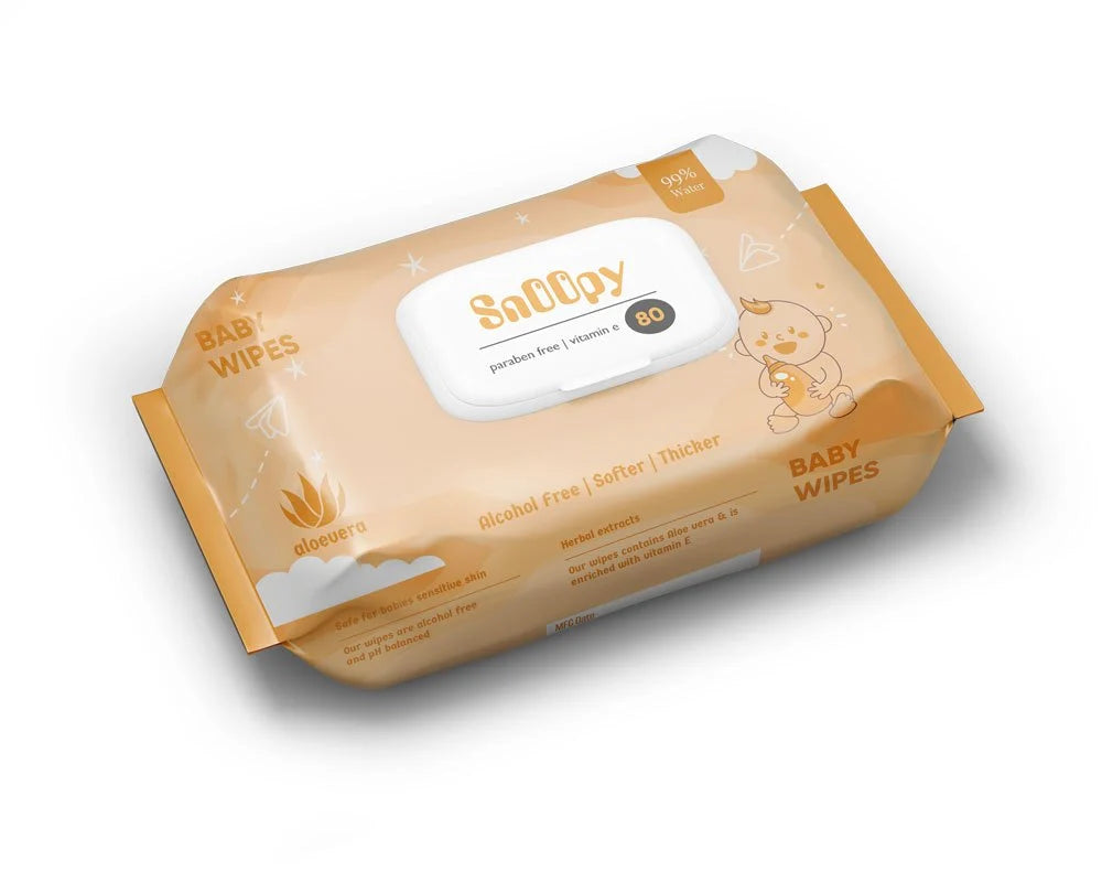 THE GIR FARMER organic newborn diapers baby wipes pack with soft gentle fabric for sensitive skin