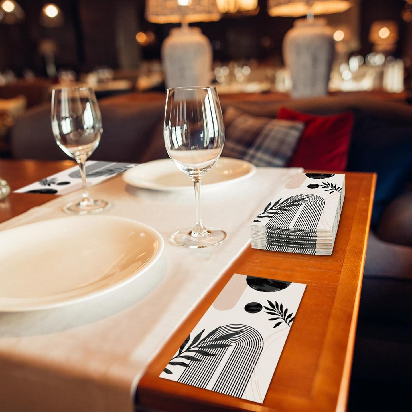 Premium Disposable Paper Napkins Approx 100 Pcs Your Brand