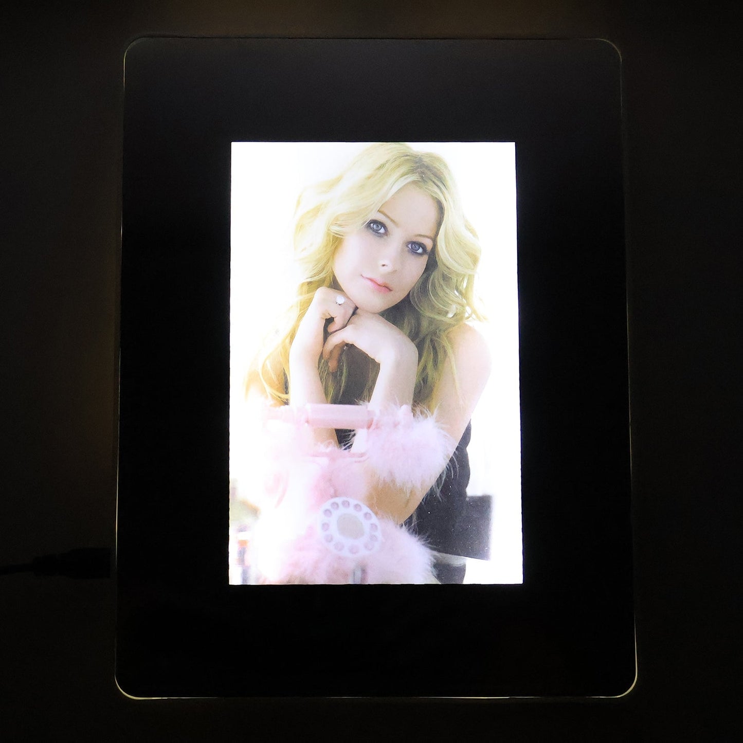 Multifunctional LED Magic Mirror with Hidden Photo Frame (1 Pc) Your Brand