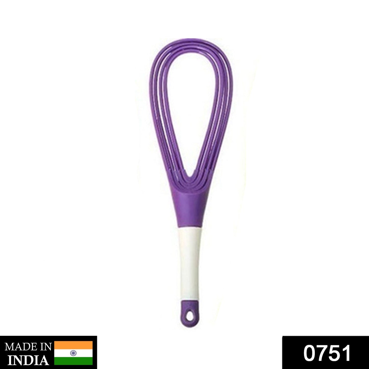 Your Brand Purple Plastic Balloon Whisk Mixer for Easy Mixing and Stirring in the Kitchen
