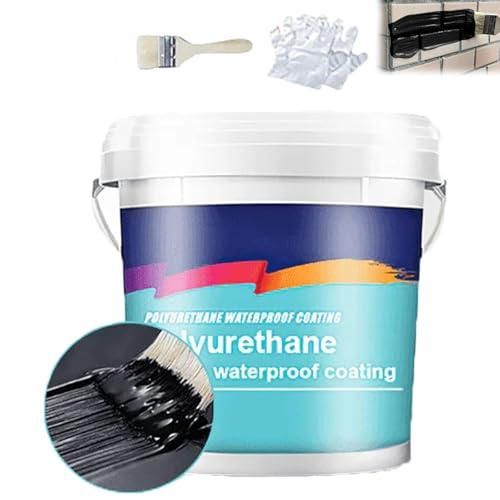 THE GIR FARMER polyurethane waterproof coating bucket with brush and gloves best waterproofing solution for roofs