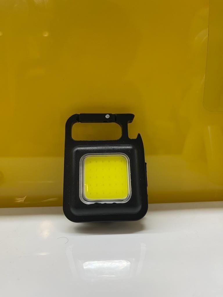 The Gir Farmer portable LED emergency light with compact black casing and built-in handle