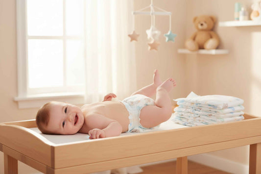 Premium Baby Diaper 50 Pack - Organic Quality | THE GIR FARMER