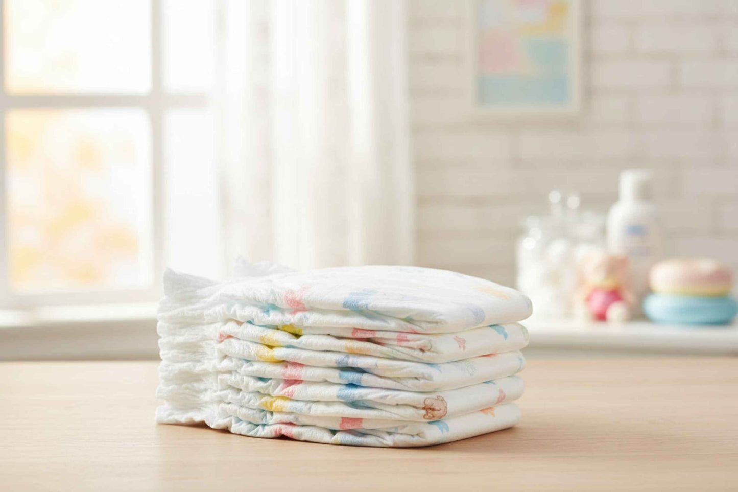 Premium Baby Diaper 50 Pack - Organic Quality | THE GIR FARMER