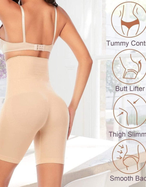 Dropdash seamless tummy tucker shapewear vest offering tummy control, butt lift, and thigh slimming features