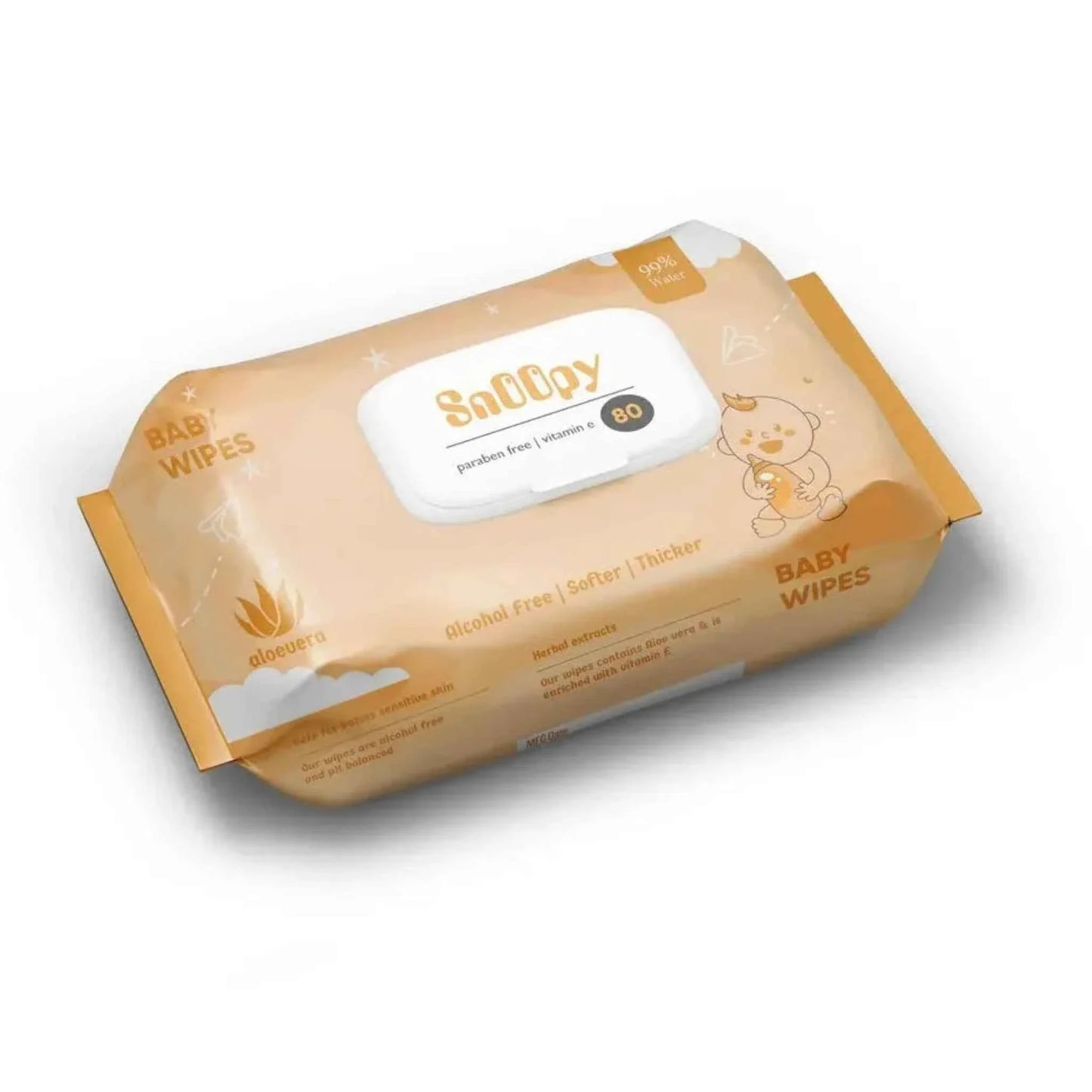 THE GIR FARMER Organic Baby Wet Wipes Pack - Gentle Care