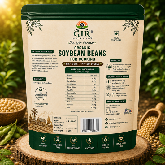 Organic Soybean Beans for Cooking - High-Quality Protein Source