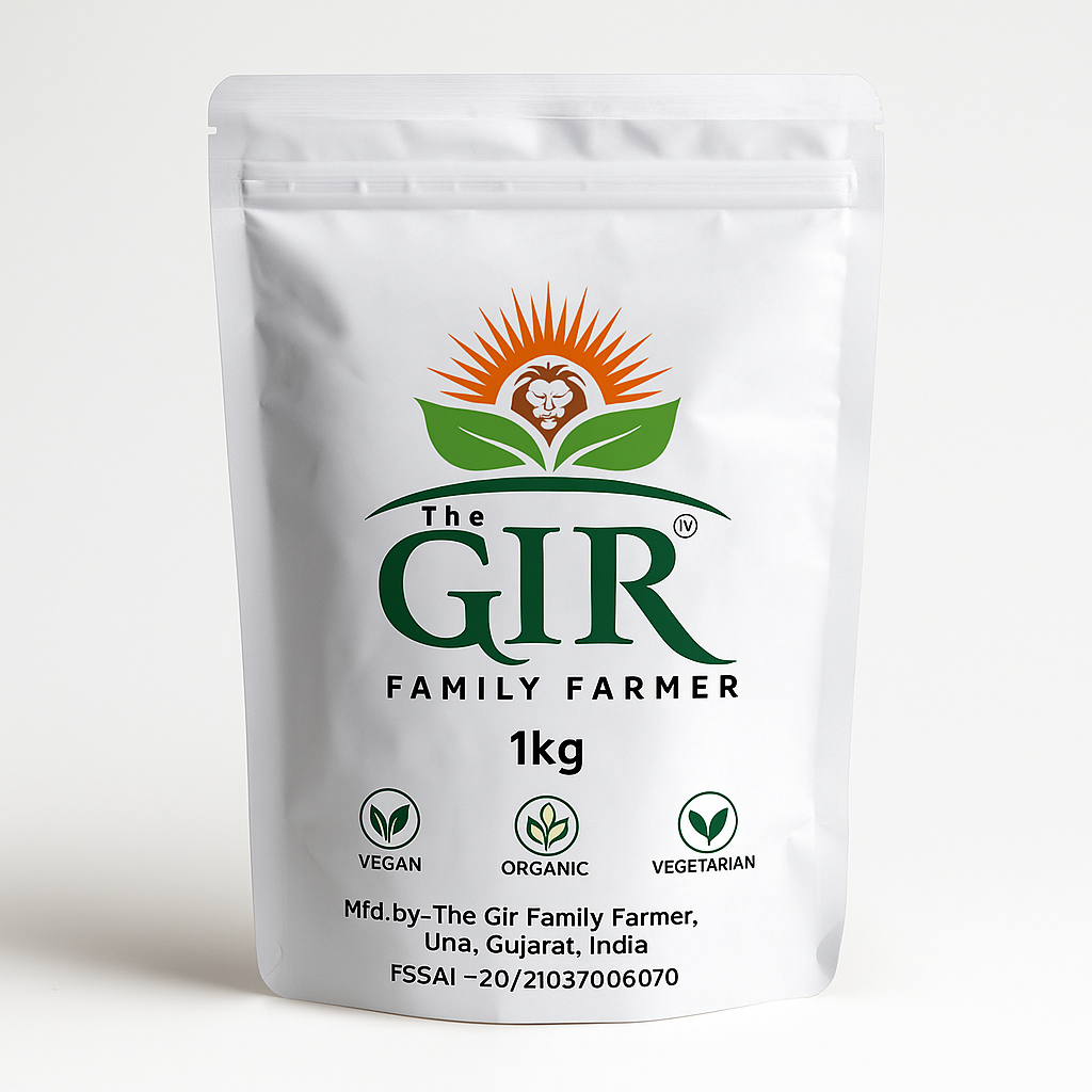 THE GIR FARMER Organic Chana Dal - 1kg Package