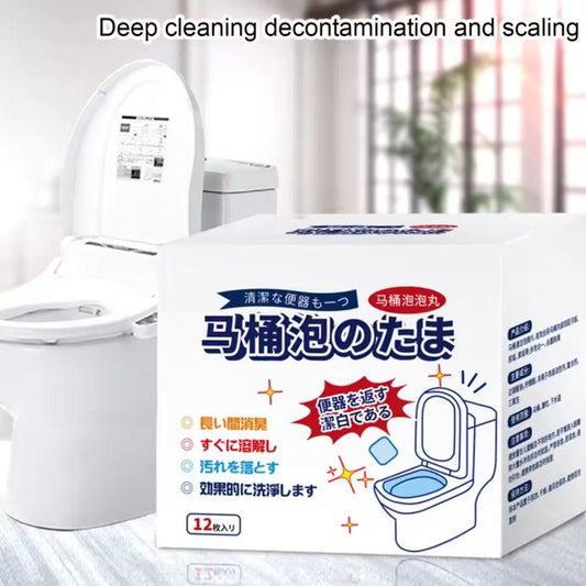 THE GIR FARMER toilet bowl bubble cleaner tablets for deep cleaning and decontamination of toilet bowls