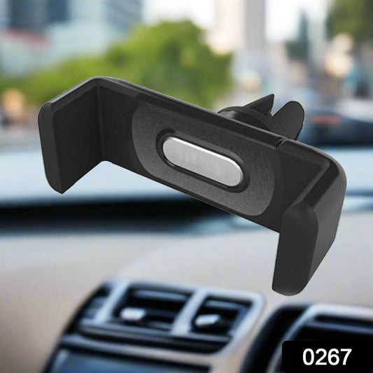 Universal car air vent phone holder for secure and hands-free smartphone use while driving