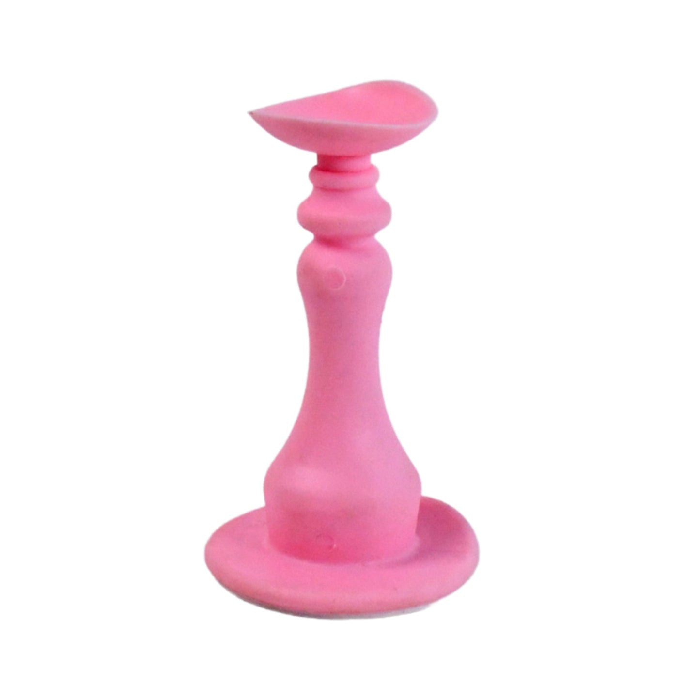Pink washing machine door holder made of durable rubber for preventing door slams