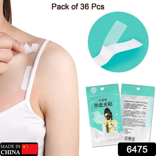 Pack of 36 waterproof medical tape for lingerie with skin-friendly adhesive and easy application