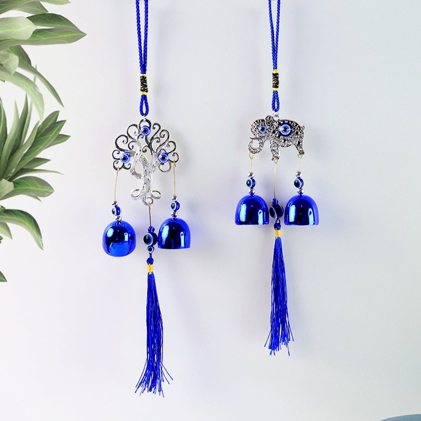 Metal Evil Eye Wind Chime Bells (Mix Design / 1 Pc) Your Brand
