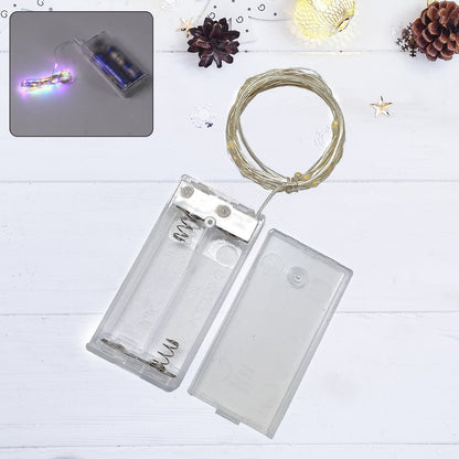 Multicolor 2AA Battery Powered, Copper Wire String Fairy Lights with 30 LEDs Your Brand