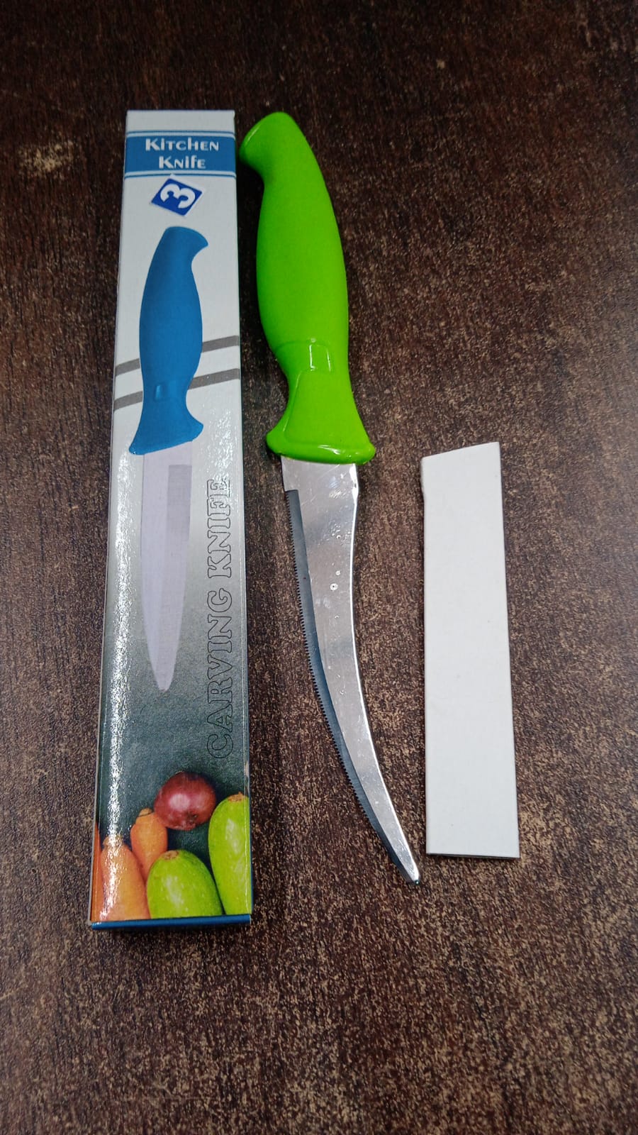 Premium Quality Multipurpose Kitchen Knife with Soft Ergonomic Handle (1 Pc) Your Brand