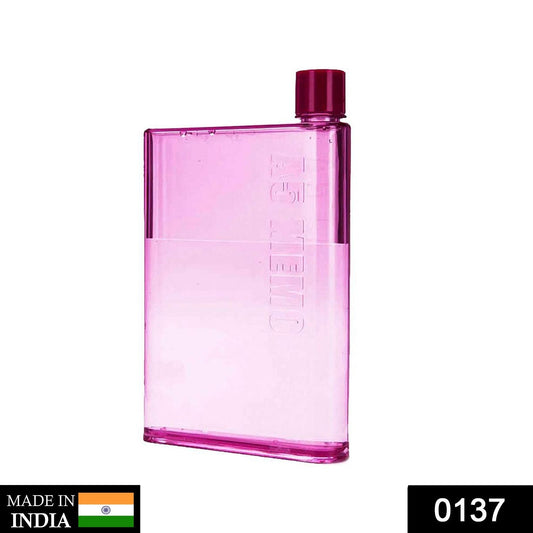 A5 Size Notebook Plastic Bottle (Any Color) Your Brand