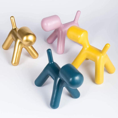 Plastic Cute Animal Puppy Chair,Creative Dog Low Footstool,Cartoon Foot Rest Stool for Bedroom Living Room Entrance Gift (1 Pc) Your Brand