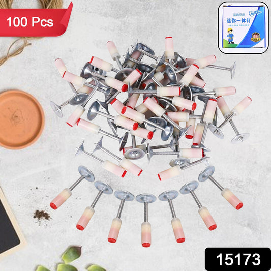 Round Nails for Mini Steel Nails For Gun (100 Pcs Set) Your Brand
