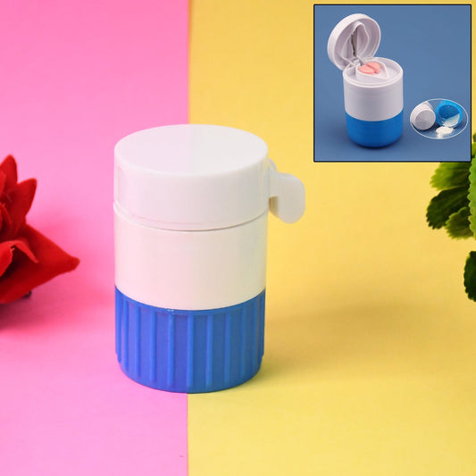 4-in-1 Medicine Cutter, Crusher, Storage Box for Pills Organivo