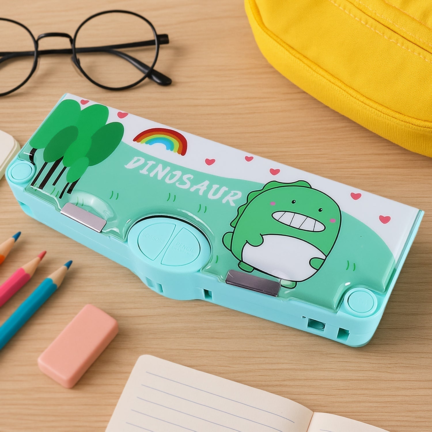 Multifunctional Pencil Box for Kids (Magnetic, Pop-Up) Your Brand