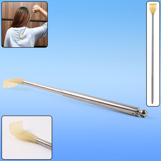 Telescopic Back Scratcher with Plastic Claw (1 Pc) Your Brand
