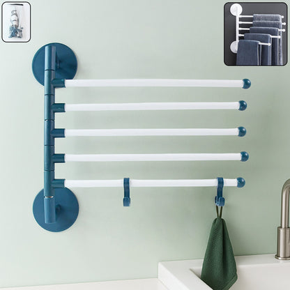 Rotating Bar Wall Mounted Swivel Towel Rack Your Brand