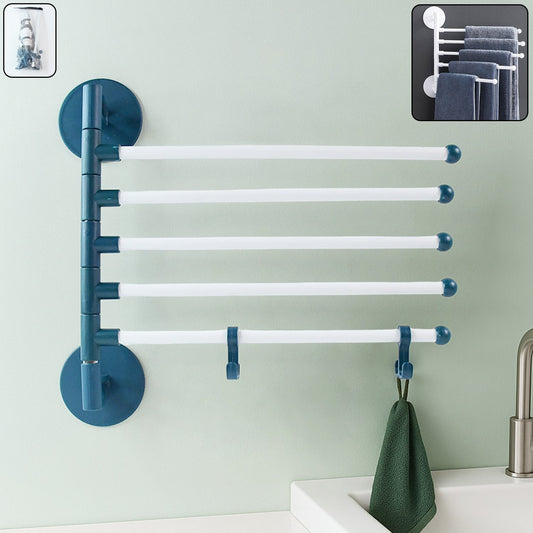 Rotating Bar Wall Mounted Swivel Towel Rack Your Brand