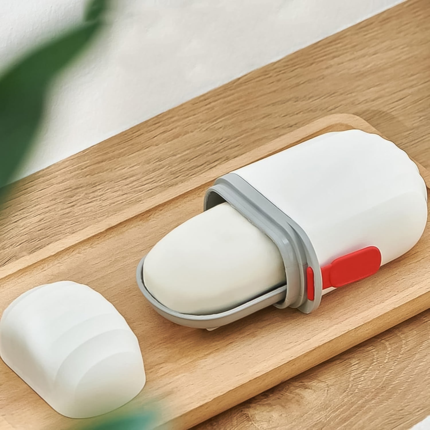 Stylish Soap Holder for Travel & Bathroom Use ,Sabudani (1 Pc, Non-Leak Seal) Your Brand