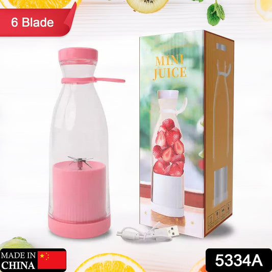 BLENDER PORTABLE JUICER FOR SMOOTHIE 420 ML Multicolour Your Brand