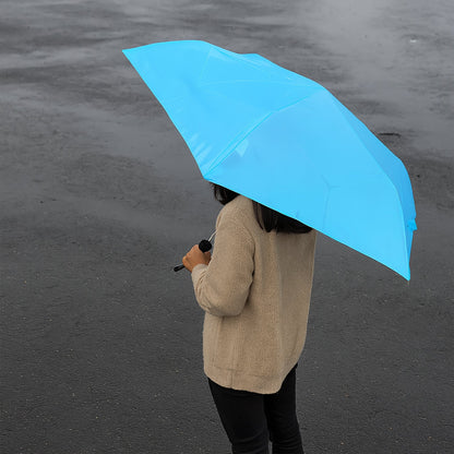 3-Fold Umbrella Summer Sun and Rain Protection Foldable Cute Umbrella || UV Protection Rain Sun Umbrella || Travel Accessories || Umbrella for Children, Girls, and Boys (1 Pc)  Your Brand