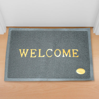 Welcome Door Mat for Home Entrance Outdoor Mat Anti Slip Heavy Duty and Waterproof | Easy to Clean for Entry For Bedroom, Living Room (23x15 Inch) Your Brand