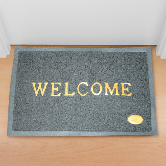 Welcome Door Mat for Home Entrance Outdoor Mat Anti Slip Heavy Duty and Waterproof | Easy to Clean for Entry For Bedroom, Living Room (23x15 Inch) Your Brand