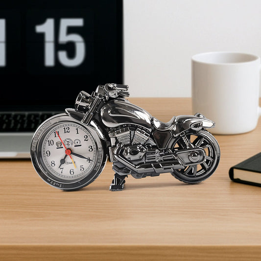 Motorcycle Alarm Clock, Motor Table Clock for Home Decor (1 Pc) Your Brand