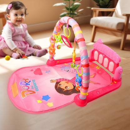 2in1 Baby Kick and Play Piano Gym Mat & Fitness Rack (1 Set) Your Brand