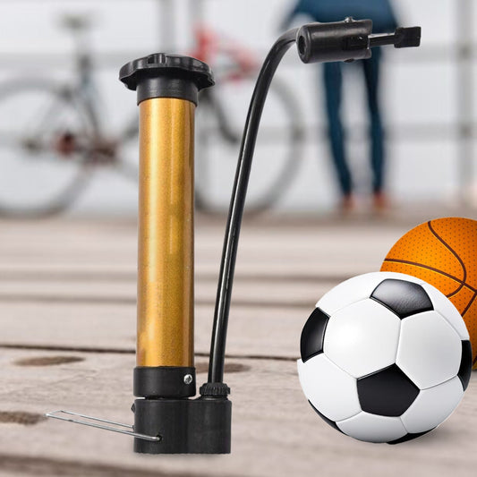Hand Air Ball Pump – Portable Metal Inflator for Basketball, Soccer & More Your Brand