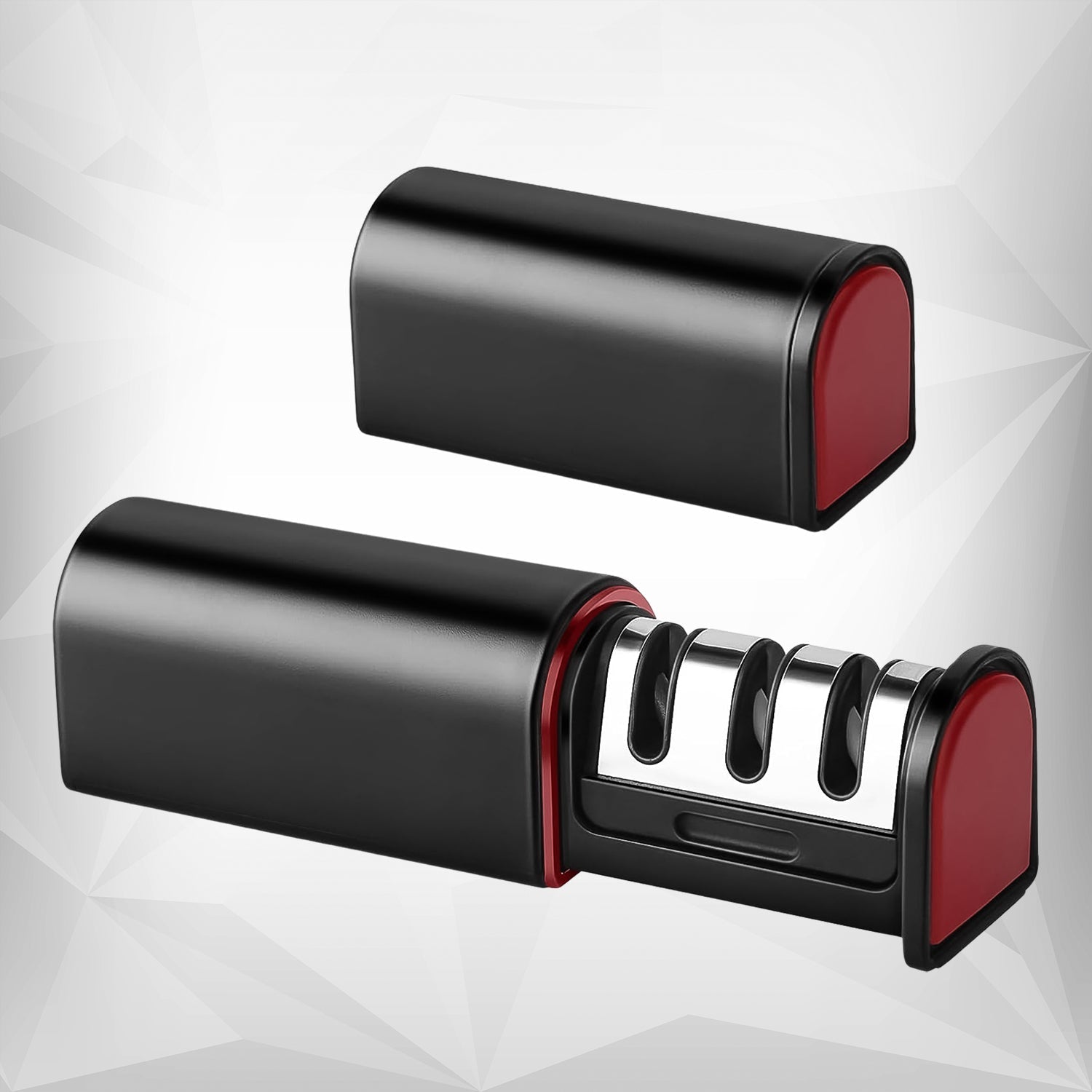 3-Stage Knife Sharpener, Knife grinder Three-sided blade for both water (1 Pc) Your Brand