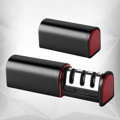 3-Stage Knife Sharpener, Knife grinder Three-sided blade for both water (1 Pc) Your Brand
