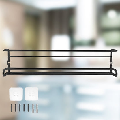 Spice Bottle Storage Rack Hanging Spice Rack Hanging Spice Rack Seasoning Holder Metal Storage Hanging Rack (1 Pc) Your Brand